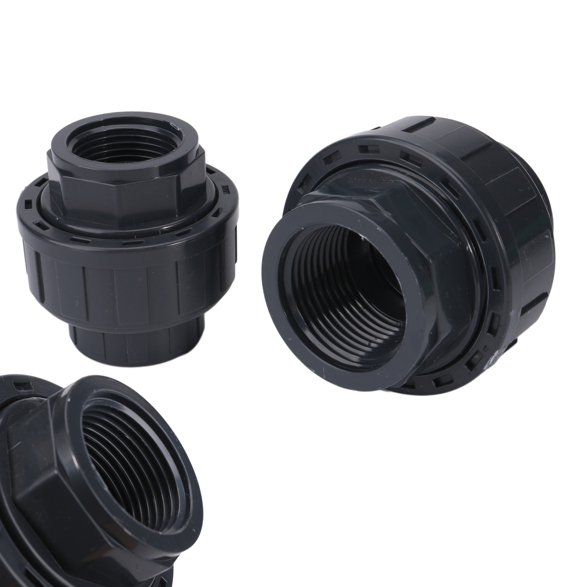 Aquarium Planet - Conector de união cinza escuro de