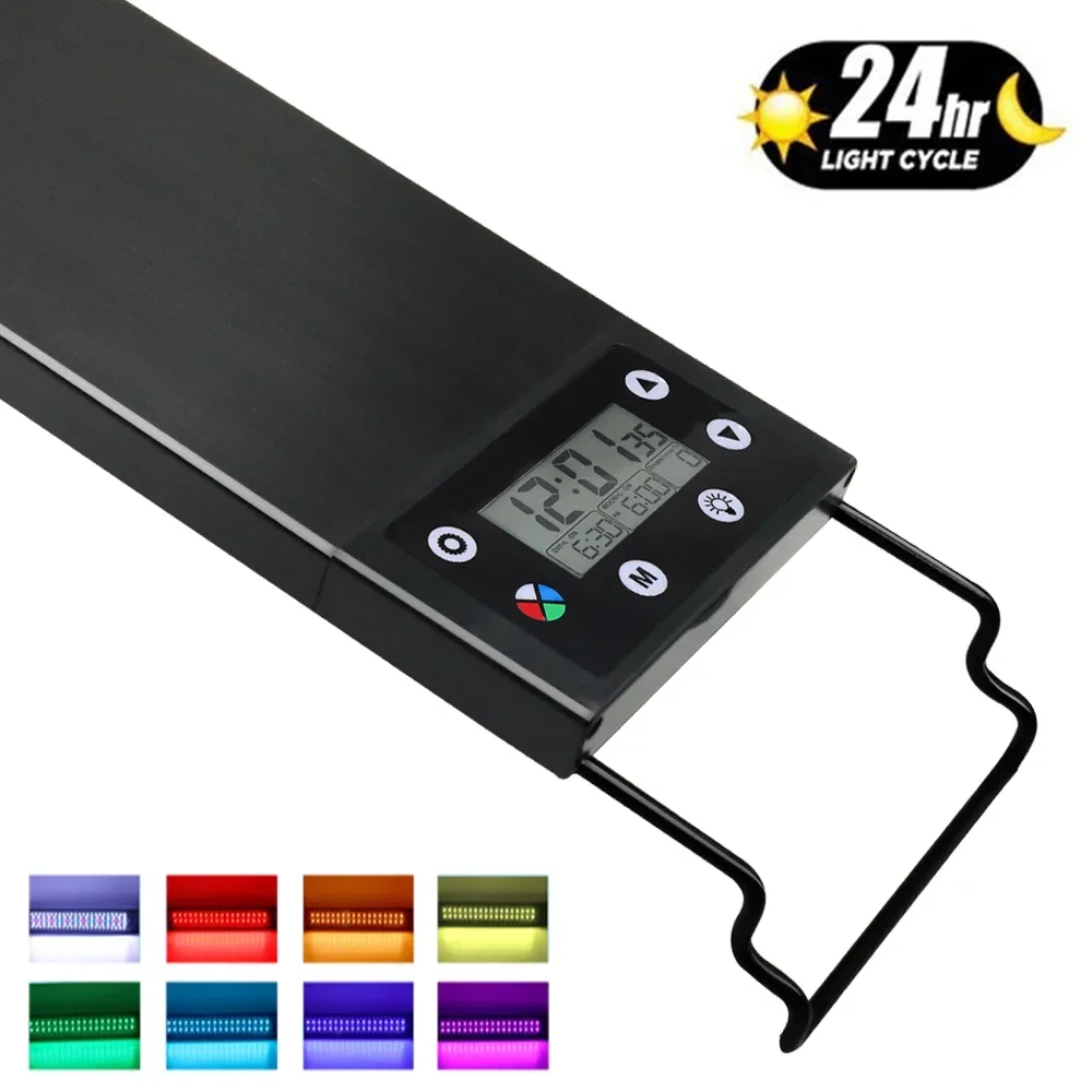 Aquarium Planted Tank Fertilizer - 75-90cm 24/7 aquário espectro completo iluminação