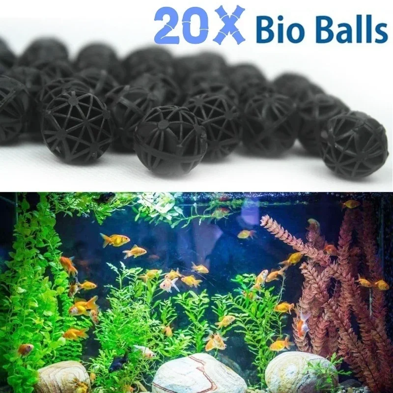 Aquarium Planted Tank Fertilizer - 20 pçs 16mm filtro de aquário