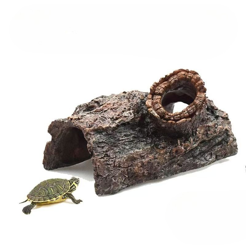 Planted Aquarium With Driftwood - Cão Robótico de Resina: Estatueta Artesanal