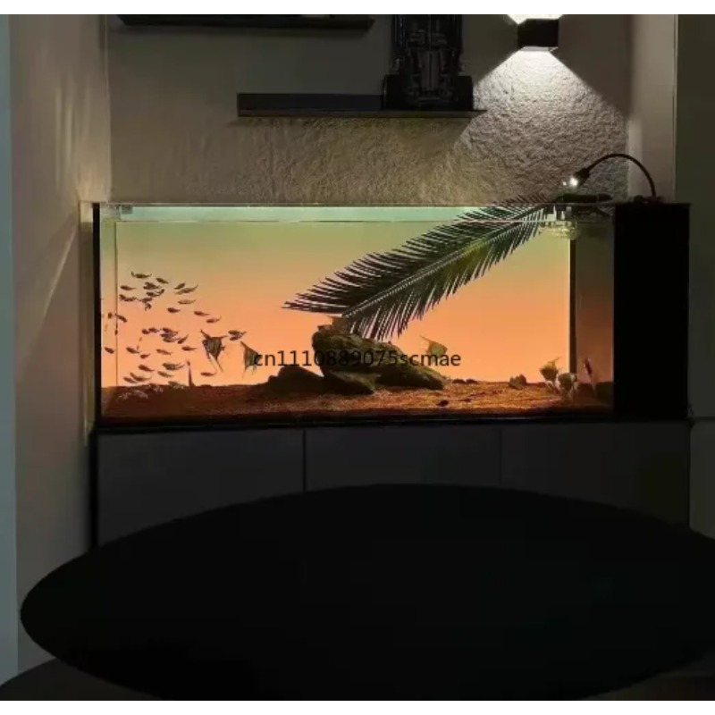 Aquarium Planted Background - Placa de luz de fundo para