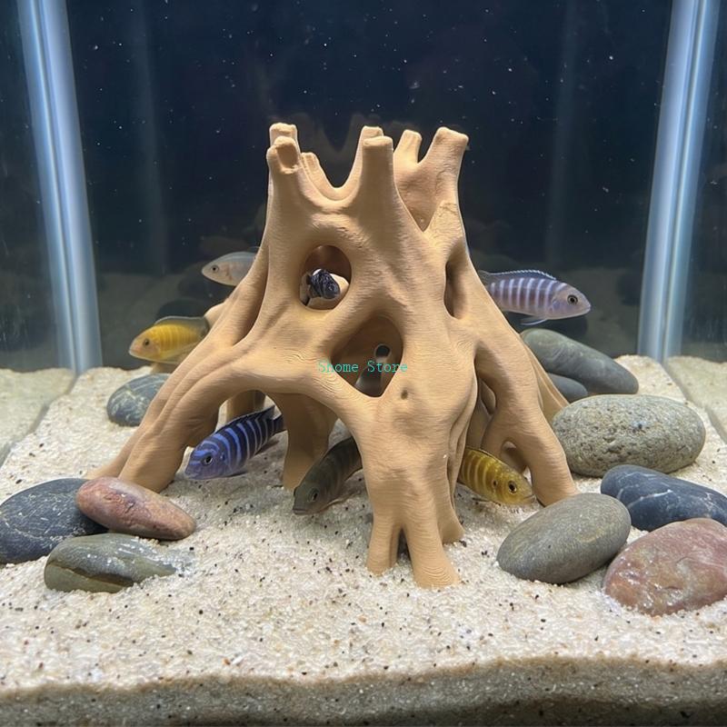 Caverna raiz natural para peix - Aquarium Planted Soil avaliação e preço