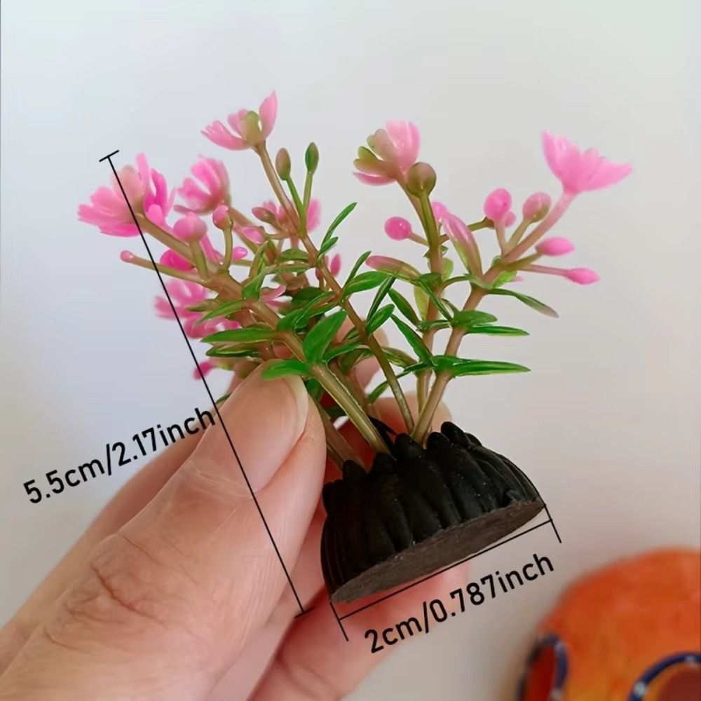 Planta Artificial de Plástico  - Aquarium Planted Background avaliação e preço