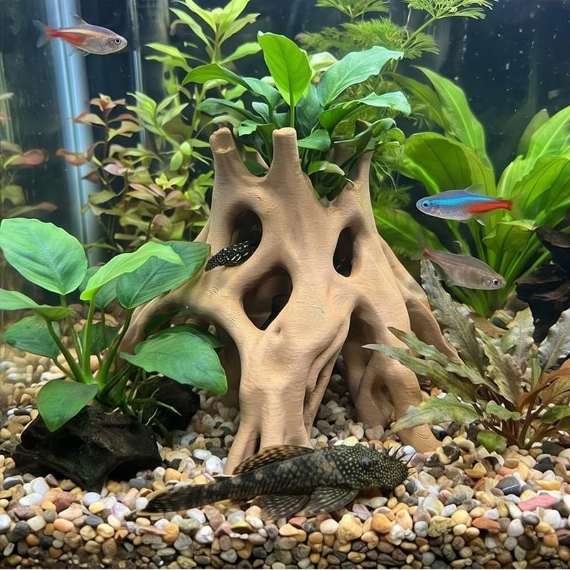 Árvore tronco driftwood tanque - Planted Aquarium With Driftwood avaliação e preço