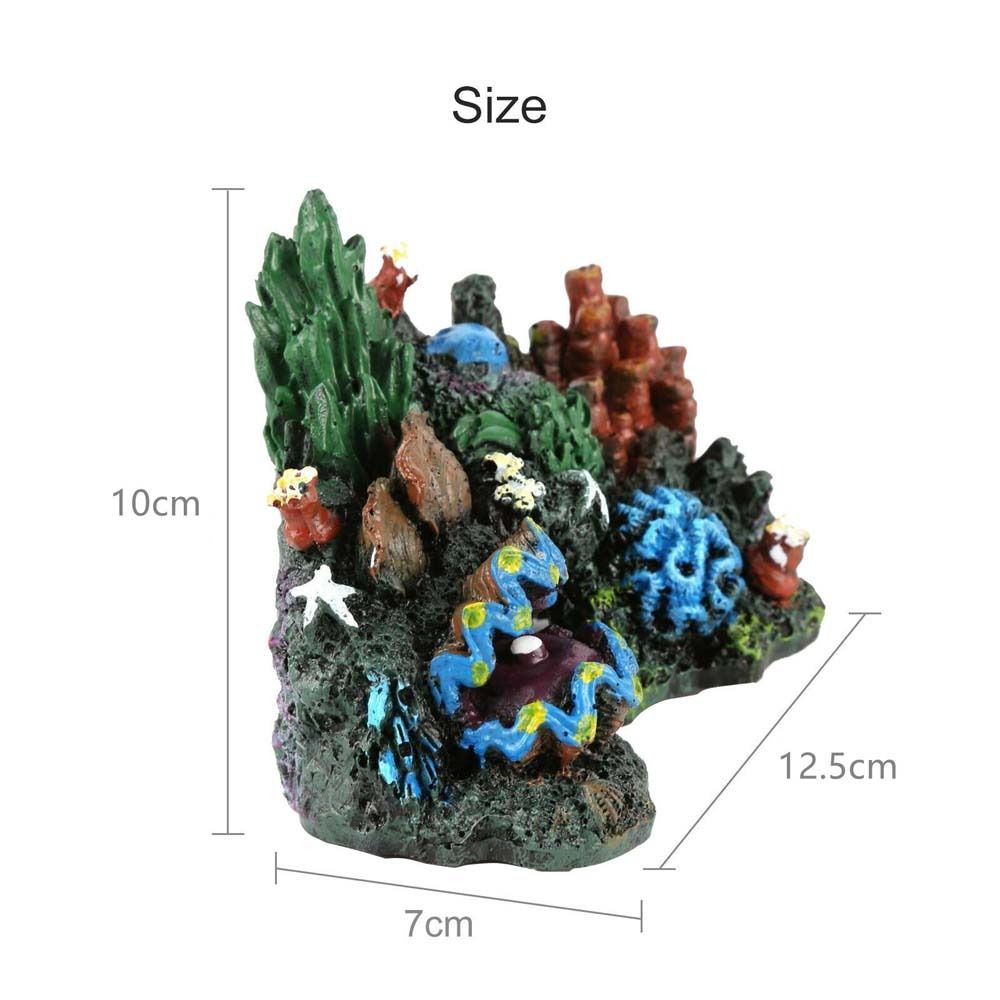 Resina Coral Reef Island Aquar - Aquarium Planted Background avaliação e preço