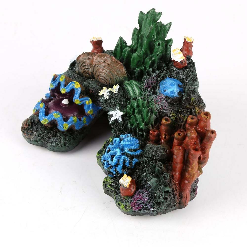 Resina Coral Reef Island Aquar - Aquarium Planted Background avaliação e preço