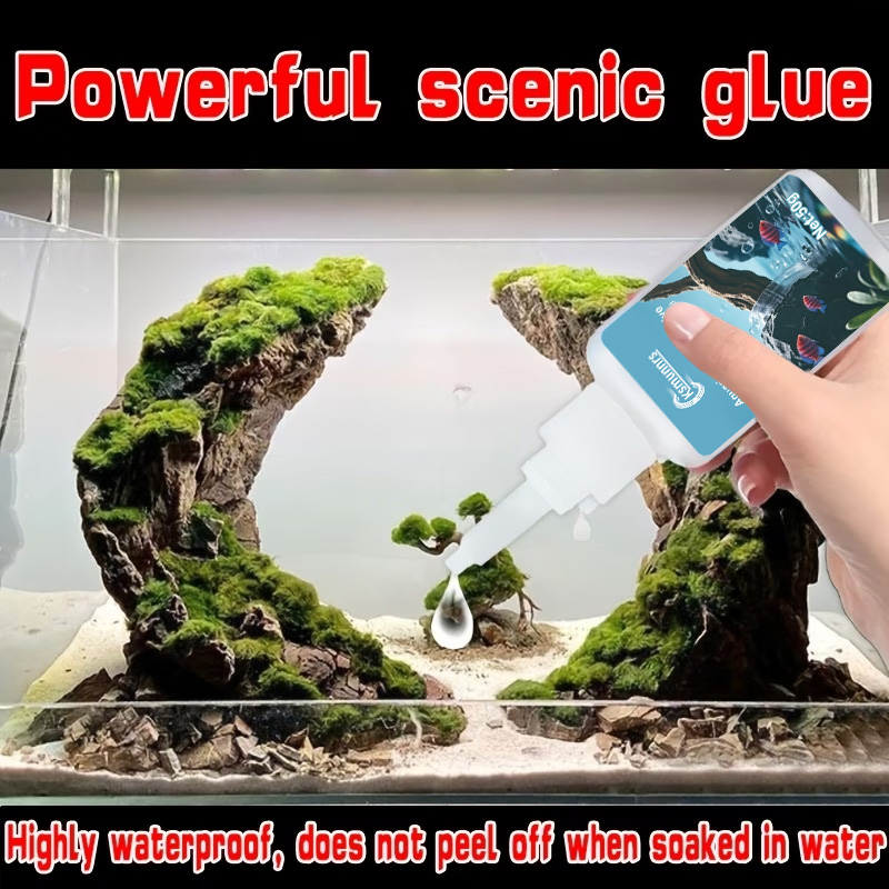 Cola para Paisagismo de Aquári - Planted Aquarium With Driftwood avaliação e preço