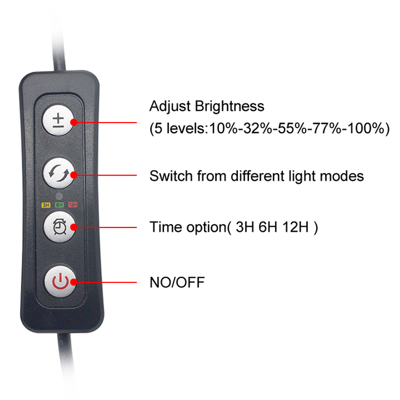 Luz led para aquário, 16-64cm, - Aquarium Planted Tank Fertilizer avaliação e preço