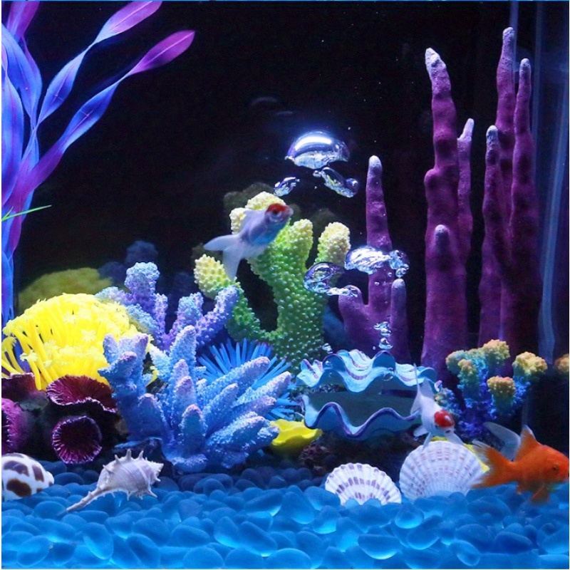 Decoração de aquário pedra azu - Aquarium Planet avaliação e preço