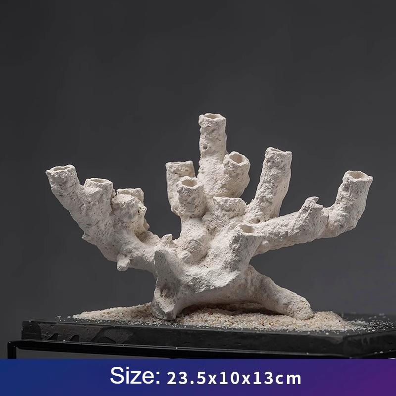 Estátua de pedra em forma de p - Aquarium Planet avaliação e preço