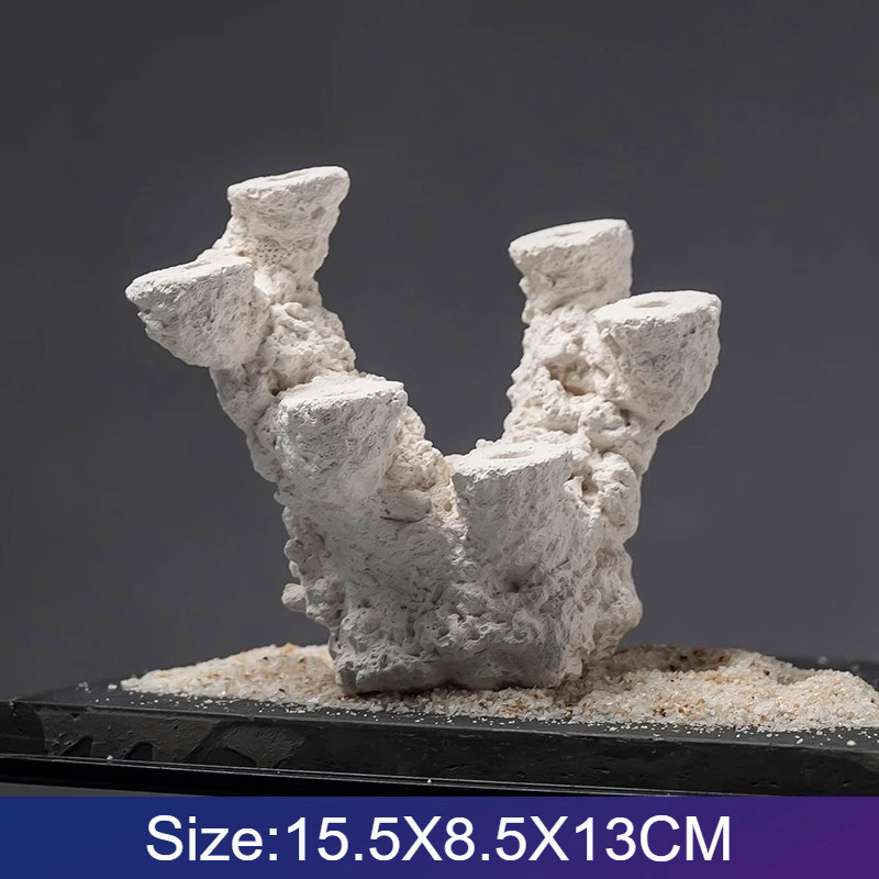 Estátua de pedra em forma de p - Aquarium Planet avaliação e preço