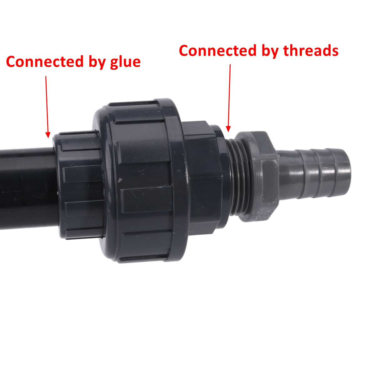 Conector de união cinza escuro - Aquarium Planet avaliação e preço